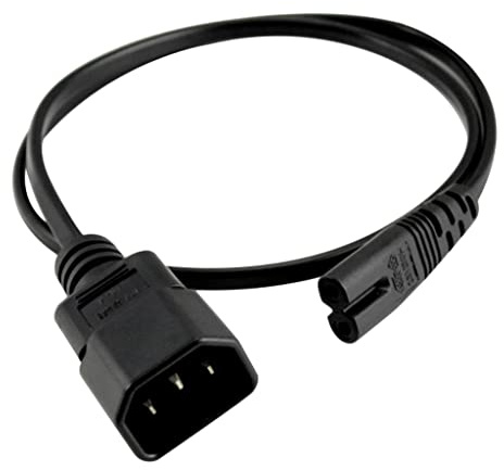 RNXRZANK IEC 320 C14 auf C7 Netzteil Verlängerungskabel für PC PDU USV
