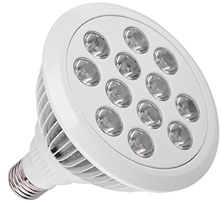 Eleoption E27 LED Pflanzenlampen Growlicht Wachtumsleuchten für Wasserpflanzen Saatgut Zimmerpflanzen Blumen Gemüse usw. (24W)