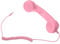 Sharplace Combiné Vintage Téléphone Jack 3.5mm Universel pour PC Ordinateurs Portables Smartphones - Rose