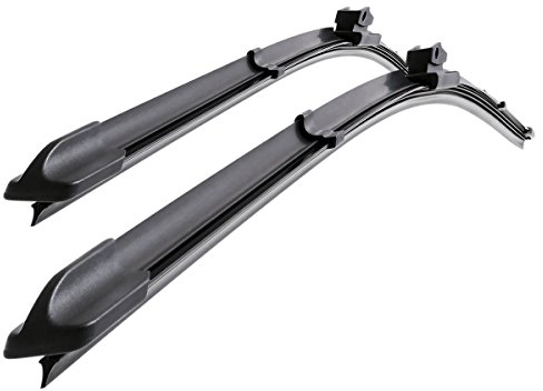 Mossa Vordere Scheibenwischer kompatibel mit Skoda Octavia II (05.2004-06.2013) - flache Wischerblätter