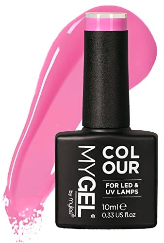 MyGel by MYLEE Smalto Gel Semipermanente 10 ml [Pink Paradise ] UV/LED Nail Art Manicure Pedicure per Uso Professionale e Domestico - Lunga Durata e Facile da Applicare