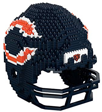 Forever Collectibles UK NFL 3D BRXLZ – Replik Helm, CHICAGO BEARS