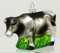 condecoro Kuh Christbaumschmuck Stier Christbaumkugel grau