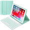Qoosea Funda con Teclado Español para iPad 10.2” 9th 2021/ 8th Gen / 2020/7th Gen 2019/ iPad Pro 10.5/iPad Air 3