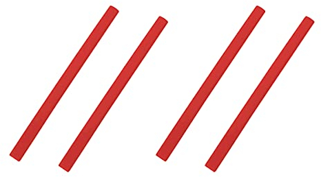 Saucer Replacement Earsocks Temple Sleeve for Oakley Tincup OX3184 Sunglass - Red + Red