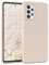 EAZY CASE - Silikonhülle für Samsung Galaxy A72 / A72 5G Hülle Silikon Case Beige weich stoßfeste Handyhülle Galaxy A72 / A72 5G Schutzhülle mit Kameraschutz Dünn Premium Schutz Cover TPU Bumper Taupe
