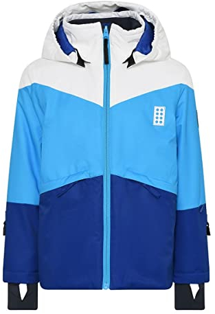 LEGO Wear Unisex Wear Jungen Skijacke Winterjacke 5.000 Wassersäule Atmungsaktiv Lwjested 708 Regenjacke, 570, 110 EU