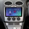 ACAVICA 9 Zoll Android Autoradio für Ford Fiesta MK5 Focus MK2 Transit Kuga C-Max S-Max Galaxy Wireless Carplay Autoradio Bluetooth Navegador GPS Navi SWC WiFi