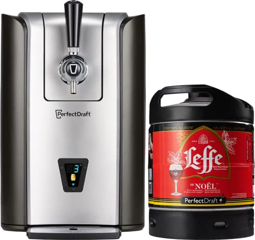 Pack PerfectDraft Pro Zapfanlage mit Fass Bier 6L (Leffe Noël) - Geschenkidee