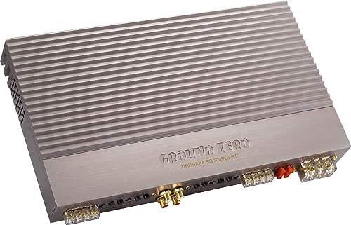 Ground Zero GZUA 4SQ - Amplificatore a 4/2 canali con 880 Watt (RMS: 740 Watt)