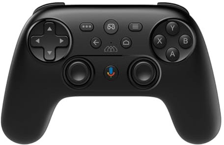 AB-COM Homatics Wireless Gaming Controller Gamepad Sechs-Achsen-Gyroskop Kompatibel mit Android, Google Homatics, TVs, PCs, Handys und Tablets, Zwei Vibrationsmotoren Bluetooth: 4.2 bis zu 10m