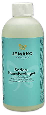 Jemako Bodenintensivreiniger für alle wasser- und alkalibeständigen Bodenbeläge im privaten-, gewerblichen- und im Gastronomiebereich (Bodenintensivreiniger 500ml)