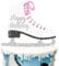 Godkk Ice Skating Cake Topper - Glitter Ice Skates, Figure Skating Themed, Birthday Cake Decoration, White, 1pc, 18x16cm