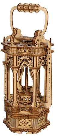 3D Puzzle DIY Vintage Lampe Licht Mit LED Licht Holzspielzeug Bausatz Erwachsene Ideales Geburtstags Weihnachten Geschenk Für Erwachsene Und Teens