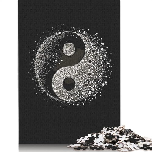 Yang Ying Vintage-Puzzle für Erwachsene, 1000 Teile, Papierpuzzle für Erwachsene ab 18 Jahren, anspruchsvolles Spiel, 38 x 26 cm / 1000 Teile