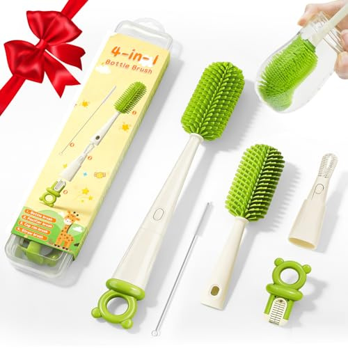 EASICUTI Bottle Cleaning Brush Set, Multifunctional Water Bottle Cleaning Brush Home Kitchen Crevice Cleaning Tools