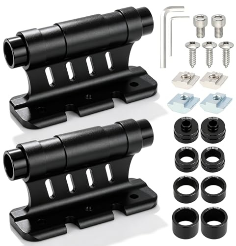 Support de Fixation de Fourche de Vélo, 2 Pièces Supports de Fourche pour Vélo en Aluminium avec Blocage Rapide Compatibles 5/12/15x100mm et 15x110mm pour Porte Velo Voiture