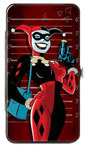 Buckle-Down Portefeuille à charnière Harley Quinn Femme, Multicolore