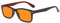 Eyekepper Blue Light Glasses with Orange Tinted Filter Lens for Nighttime Sleeping Women Men - Blocking Rays Computer Reading Glasses - Black Red