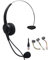 Powertool, cuffie telefoniche RJ11 per call center, per ufficio, chiamate vocali, chat, con microfono a cancellazione del rumore, per telefoni cellulari e computer portatili