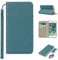 Copmob iPhone 7/8/SE 2020/SE 2022 Case With Card Holder With Strap,Genuine Leather Flip Wallet Case,[3 Slots][Magnetic Closure][RFID-Blocking],Phone Case Cover for iPhone 7/8 - Sky Blue