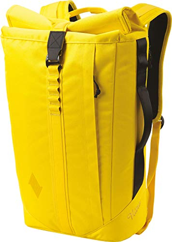 Nitro Scrambler, Businessrucksack mit Roll-Top und gepolstertem 15“ Wide Laptopfach, Urban Mobility Rucksack, Kurierrucksack, Alltagsrucksack, 28 L +, Cyber Yellow