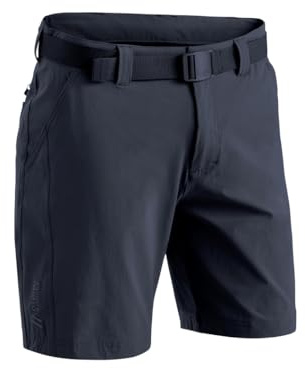 Maier Sports Nil Short M, Kurze Herren Wanderhose, Wasserabweisende Hose | Für Trekking und Hiking, Dryprotec für schnelles Trocknen, mSTRETCH pro 4 für mehr Komfort, Perfekt für den Sommer