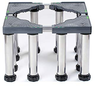 Refrigerator Holder Bracket 4/8/12 Legs Adjustable Washing Machine Base Stand Extendable Appliance Fridge Stand 29-32cm Heightening Cookers Base Tray Large Outside Plant Container