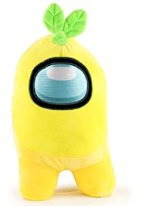 Plüsch Among Us - Gelb mit Pflanze - Super Soft Qualität