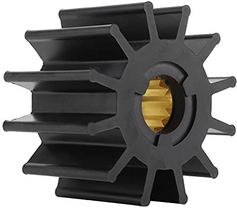 Turbine de pompe à eau hors-bord 12 lames accessoire en néoprène pour remplacement Jabsco 17935-0001