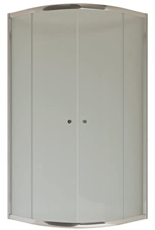 VBChome cabine de douche 80x80 chrome quart de cercle entrée d'angle paroi de douche porte coulissante cabine de douche verre de sécurité transparent cloison de douche moderne de haute qualité