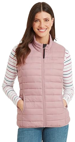 TOG24 Damen Weste Steppweste Leicht Übergangsweste Ärmellos Laufweste Warme Daunenweste Pufferjacke Bodywarmer Outdoor Sportweste für Wandern Radfahren
