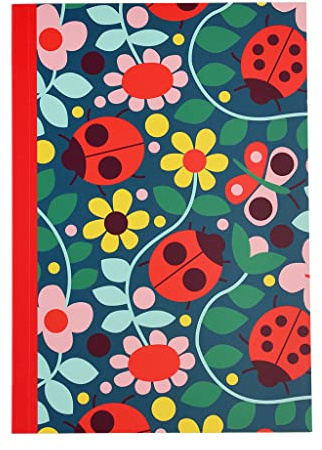 Ladybird A5 Lined Notebook