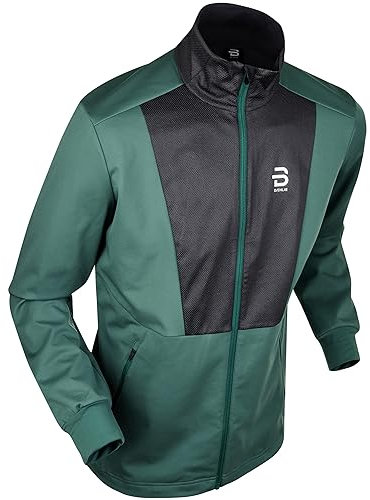 DAEHLIE Herren Skijacke Langlaufjacke Funktionsjacke Outdoorjacke Jacket Select, Farbe:Grün, Artikel:-53750 dark forest, Größe:2XL
