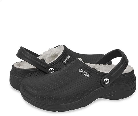 Lakeland Active Women's Fleece-Lined Dockray Clogs - Black - 6