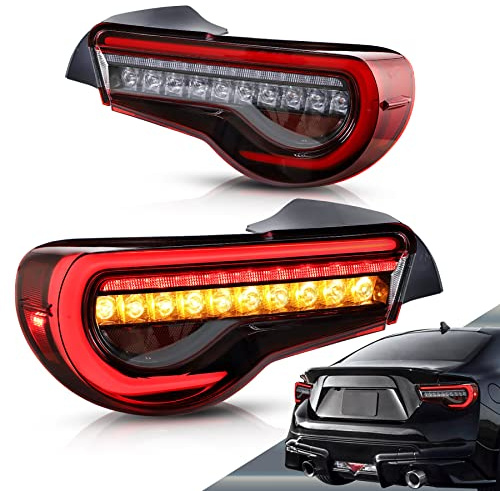 VLAND Rückleuchten Kompatibel für GT86 & Subaru BRZ 2013-2020/FR-S 2013-2016, 1 Satz (Rot)