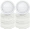OBUSATT 200Pcs Golf Party Decorations Golf Plates 7inch Disposable Golf Birthday Dinner Paper Plates Food Trays Party Tableware Set for Sport Gamed Day Event Party Supplies Favors