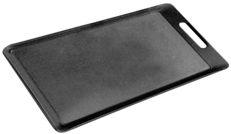 Cabilock Barbecue-grillpfanne Aus Eisen Antihaftplatte Für Bbq Praktische Grillplatte Teppanyaki-pfanne Schmutzabweisend Leicht Zu Reinigen Langlebig Für Kleine Und Mittelgroßen Treffen