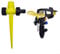 Effiziente Rasenpflege mit Metall 360 Grad automatisch rotierender Sprinkler (C)