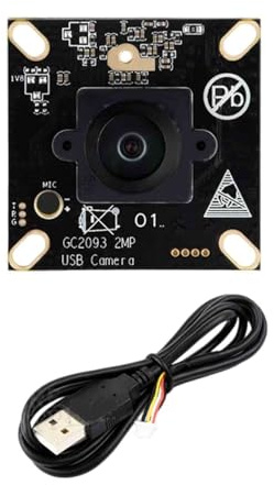Duyeuau USB Kamera 2MP GC2093 Wide Dynamic Backlight Imaging Fixed Focusing Onboard Microphone For PC Computer Accessories USB Webcam For Streaming