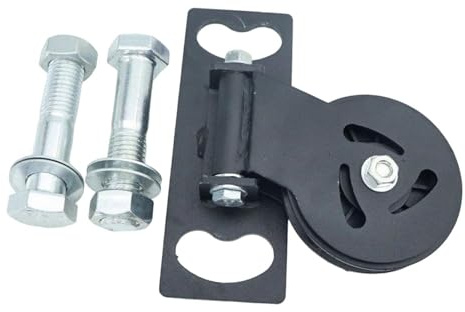 Perfeclan Squat Rack Cable Pulley Power Rack Attachment Supplies Strength Training DIY Fitness Gym Pulley for Indoor Home Gym Workout