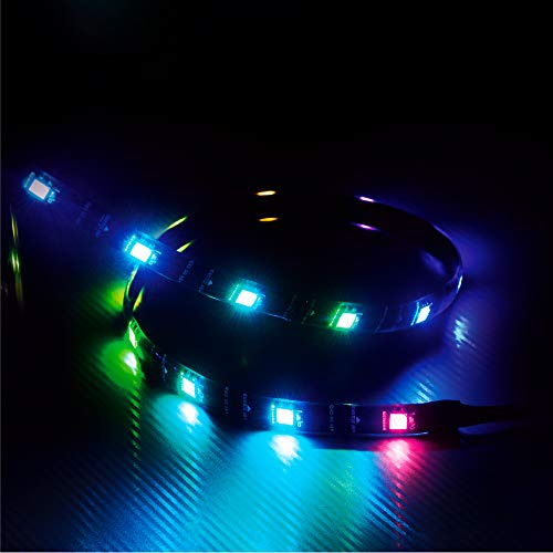 Akasa Vegas MBA | ARGB LED Strip Light | Powerful Magnet | 600mm | AK-LD07-60RB | Support Digital Addressable LED Pin Header
