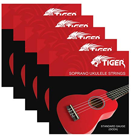 Tiger Soprano - Cuerdas para ukelele (5 unidades)