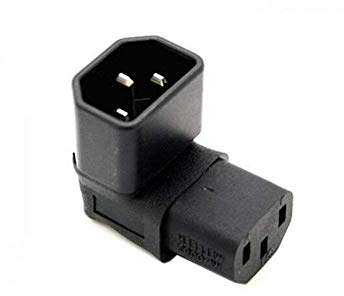 Adaptateur d'alimentation IEC C14 vers C13 10 A PDU Prise murale pour TV LCD