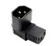 Adaptateur d'alimentation IEC C14 vers C13 10 A PDU Prise murale pour TV LCD