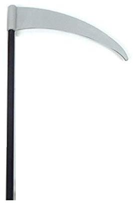 Inception Pro infinite Falce smontabile 43 cm Travestimento Morte Accessori Halloween Carnevale Feste Adulti Unisex scenica realistica