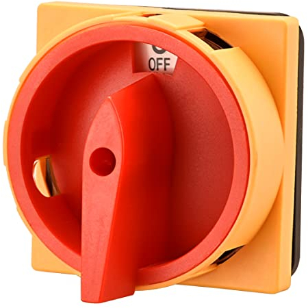 Heschen Interruttore di commutazione universale del selettore della camma rotante, SZW26-20/2GS, AC660V 20A, 2 posizioni 2 fasi 8 terminali, CE