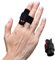 VerteLife Fingerschiene Finger Sleeves mit Verstellbarer Klettverschluss Fingerschützer Fingerschutz Unterstützung Finger Ärmel Gelenkschmerzen Lindern Fingerbandagen für Sport Volleyball - Rosa