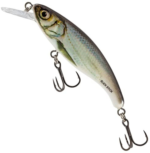 Salmo Slick Stick 6cm 3g - Wobbler, Salmo Farben:Real Bleak
