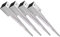 SunnyDeals Einschlaghülsen für Pfosten 7x7 cm | 4er Set Bodeneinschlaganker verzinkt | Einschlaghülsen ca. 71x71x750 mm | Bodenanker für Kantholzpfosten ohne Betonieren